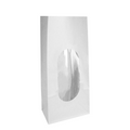 280.81-SACCHETTI SOS CON FINESTRA  1000 GR 60 G/M2 + 3µ OPP 9+6x18 CM BIANCO KRAFT (50 u.)