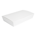 235.22-SCATOLE "LUNCH BOX" COPPERCHIO 'THEPACK' 1700 ML (54 oz) 27,5x16,5x5 CM BIANCO CARTONE NANO-MICRO (60 u.)