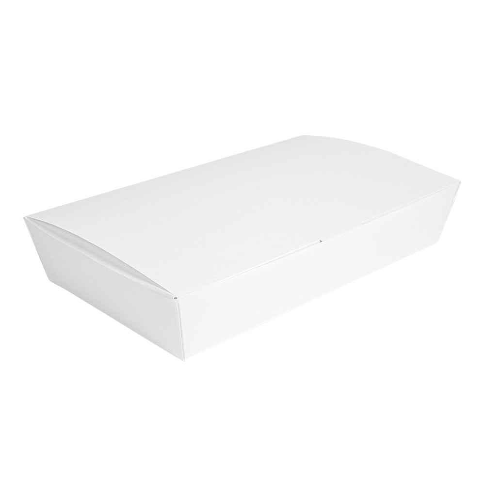 235.22-SCATOLE "LUNCH BOX" COPPERCHIO 'THEPACK' 1700 ML (54 oz) 27,5x16,5x5 CM BIANCO CARTONE NANO-MICRO (60 u.)
