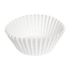 350.09-PIROTTINI PETIT FOURS  50 G/M2 Ø 5x2,7 CM BIANCO PERGAMANA ANTIGRASSI (1000 u.)