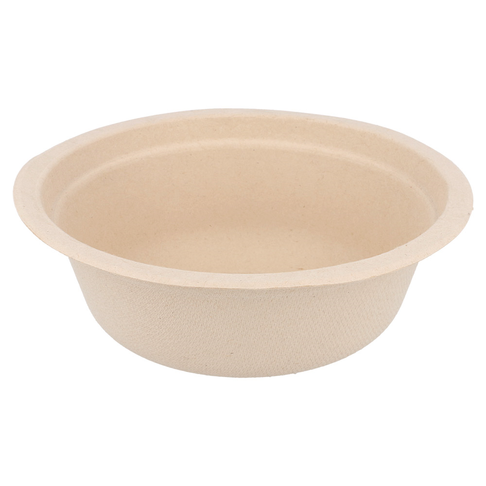 215.03-INSALATIERE 'BIONIC' 350 ML Ø 13,5x4,6 CM NATURALE BAGASSA (50 u.)