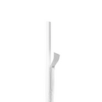 227.93-CANUCCE DRITTE IMBUSTATE BIANCHE 'PAPER'  Ø0,60x20 CM BIANCO CARTA (250 u.)