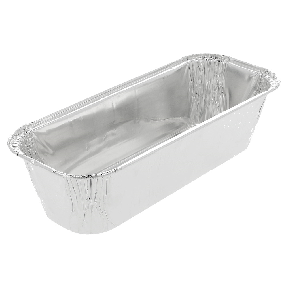135.41-VASCHETTA PLUM CAKE  575 ML 20,7x8,7x5,4 CM ALLUMINIO (100 u.)