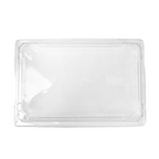 268.01-COPERCHIO 268.00  23,3x15,8x3 CM TRASPARENTE RPET (70 u.)