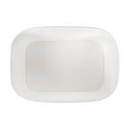 266.28-CONTENITORI RETTANGOLARI  1000 ML 320 + 26 PE G/M2 17,3x12,3x7,5 CM BIANCO KRAFT (50 u.)