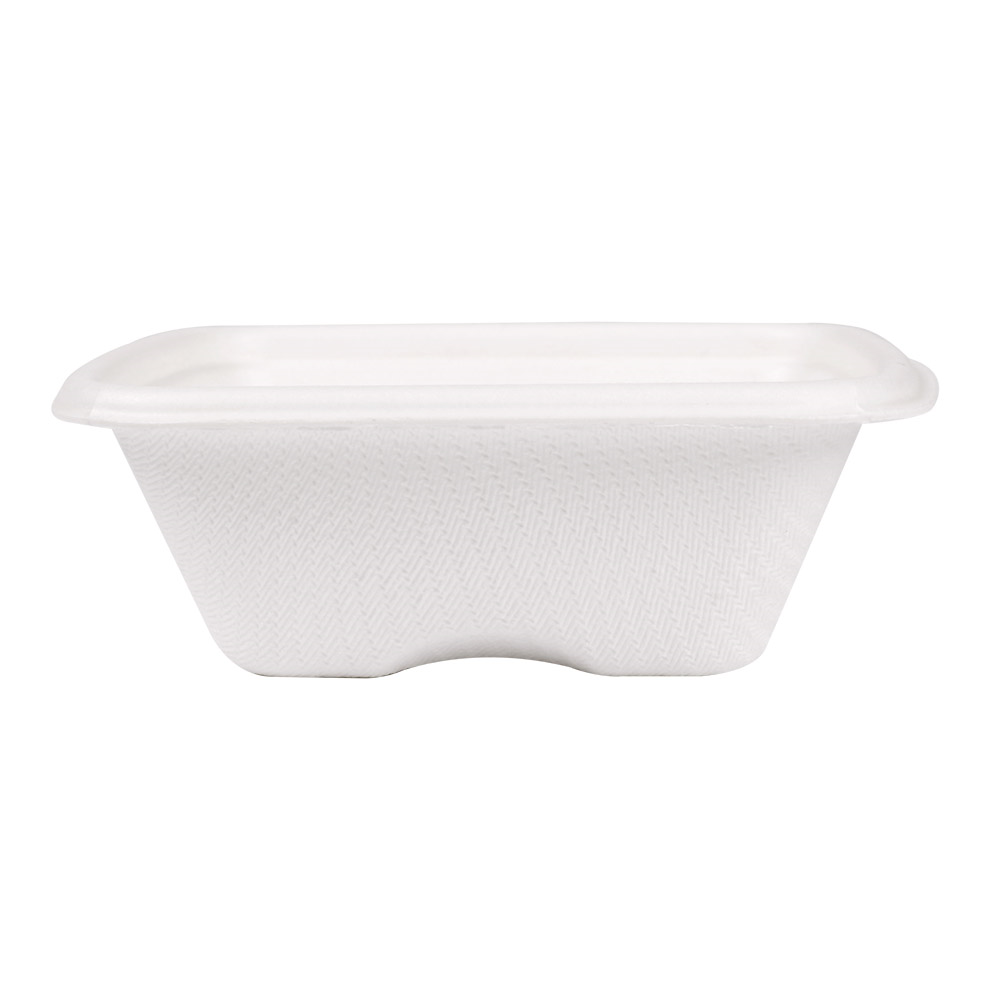 253.86-TERRINA PICCOLA 'BIONIC' 70 ML 7,7x7,7x2,7 CM BIANCO BAGASSA (50 u.)