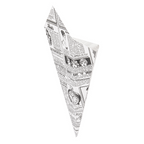 234.45-CONI PER FRITTI 'THEPACK' TIMES 250 G 15,7x26,8 CM BIANCO CARTONE NANO-MICRO (200 u.)