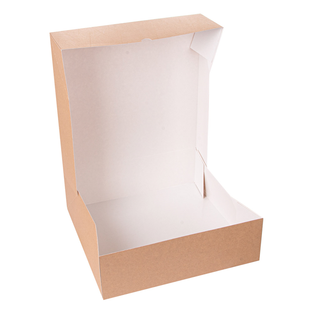 253.53-SCATOLE PER PASTICCERIA SENZA FINESTRA 'THEPACK'  32x32x10 CM NATURALE CARTONE NANO-MICRO (50 u.)