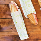 229.22-SACCHETTI BAGUETTES GREEN PAROLE 32 G/M2 9+4x30 CM BIANCO PERGAMANA ANTIGRASSI (500 u.)