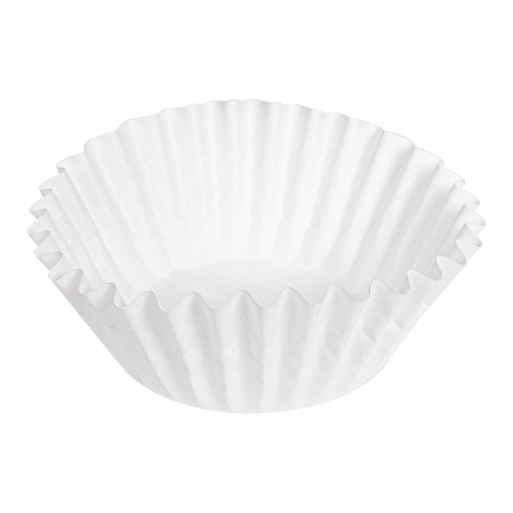 350.05-PIROTTINI PETIT FOURS  50 G/M2 Ø 4x2,5 CM BIANCO PERGAMANA ANTIGRASSI (500 u.)