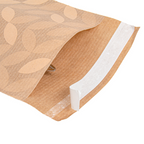 279.17-BUSTE PER POSATE CON PRETAGLIO LEAF 50 + 10 PE G/M2 10x26 CM NATURALE KRAFT A COSTINE (500 u.)