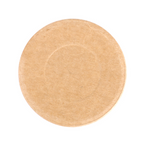 254.42-COPERCHIO PER TERRINA PICCOLA  230 + 18 PE G/M2 Ø6,2 CM MARRONE CARTONE (50 u.)