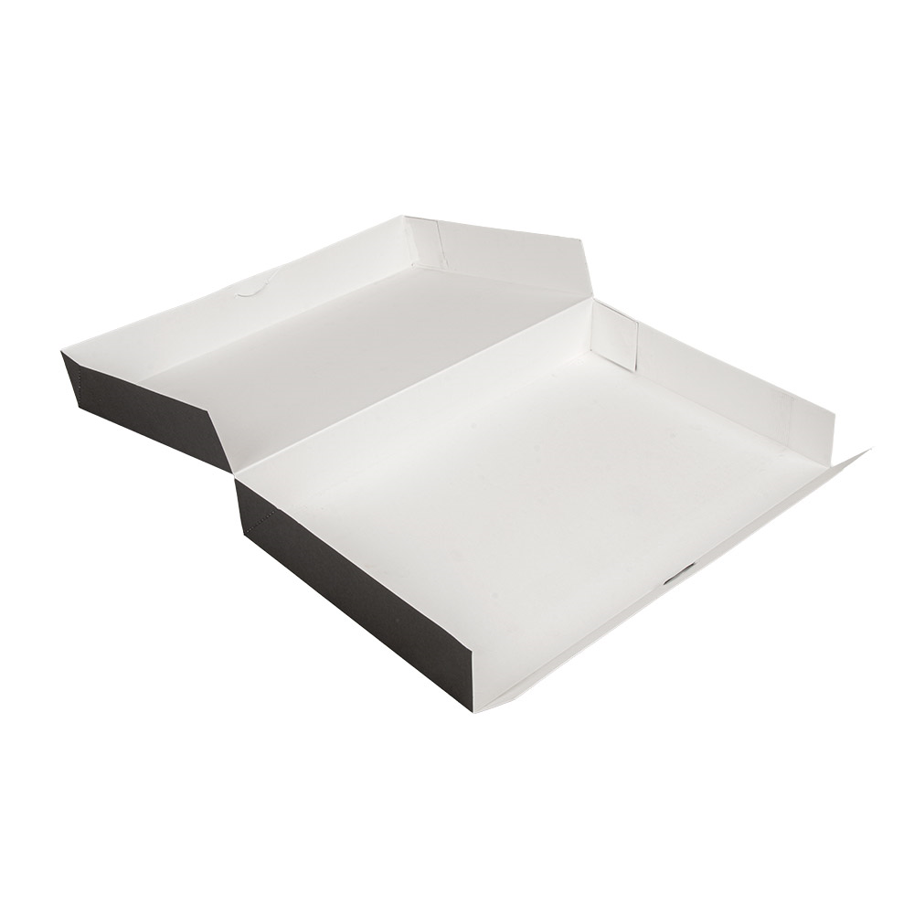 259.18-SCATOLE CATERING, PIANA 'THEPACK'  42x28x6 CM NERO CARTONE NANO-MICRO (50 u.)