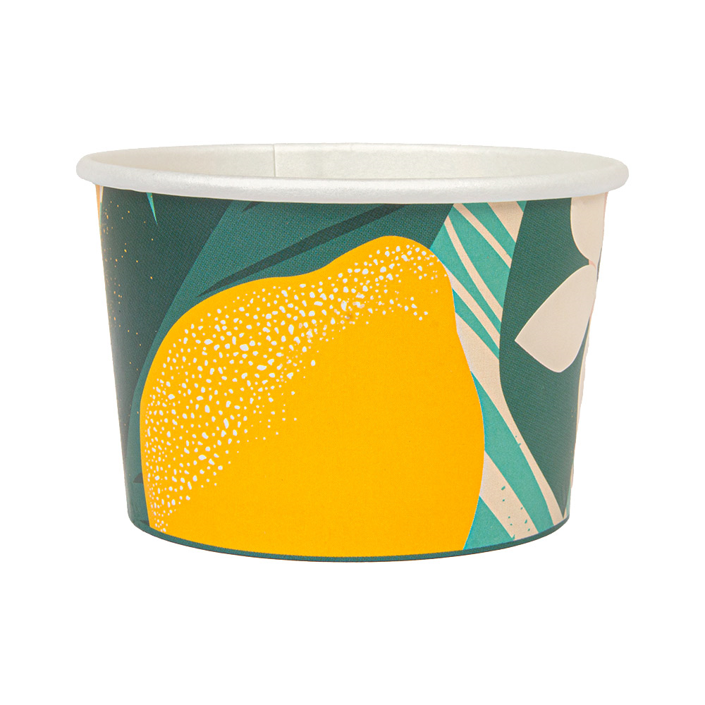 269.77-COPPETTE GELATI AMALFI 120 ML 210 + 18 PE G/M2 Ø7,7x4,7 CM BIANCO CARTONE (50 u.)