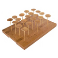 180.33-VASSOIO PER 120 SPIEDINI 'BAMBOO'  25x30x1,3 CM NATURALE BAMBÙ