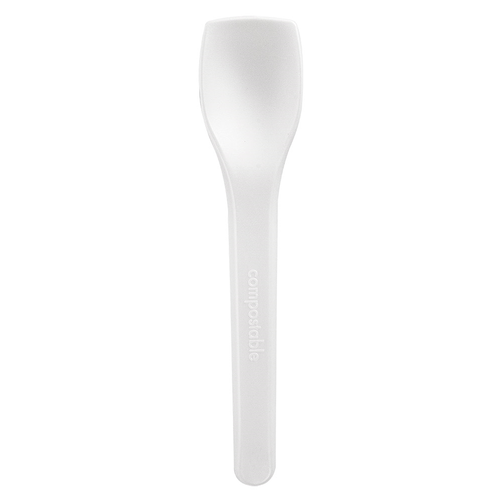 260.46-CUCCHIAINO PER GELATI  10 CM BIANCO CPLA (100 u.)