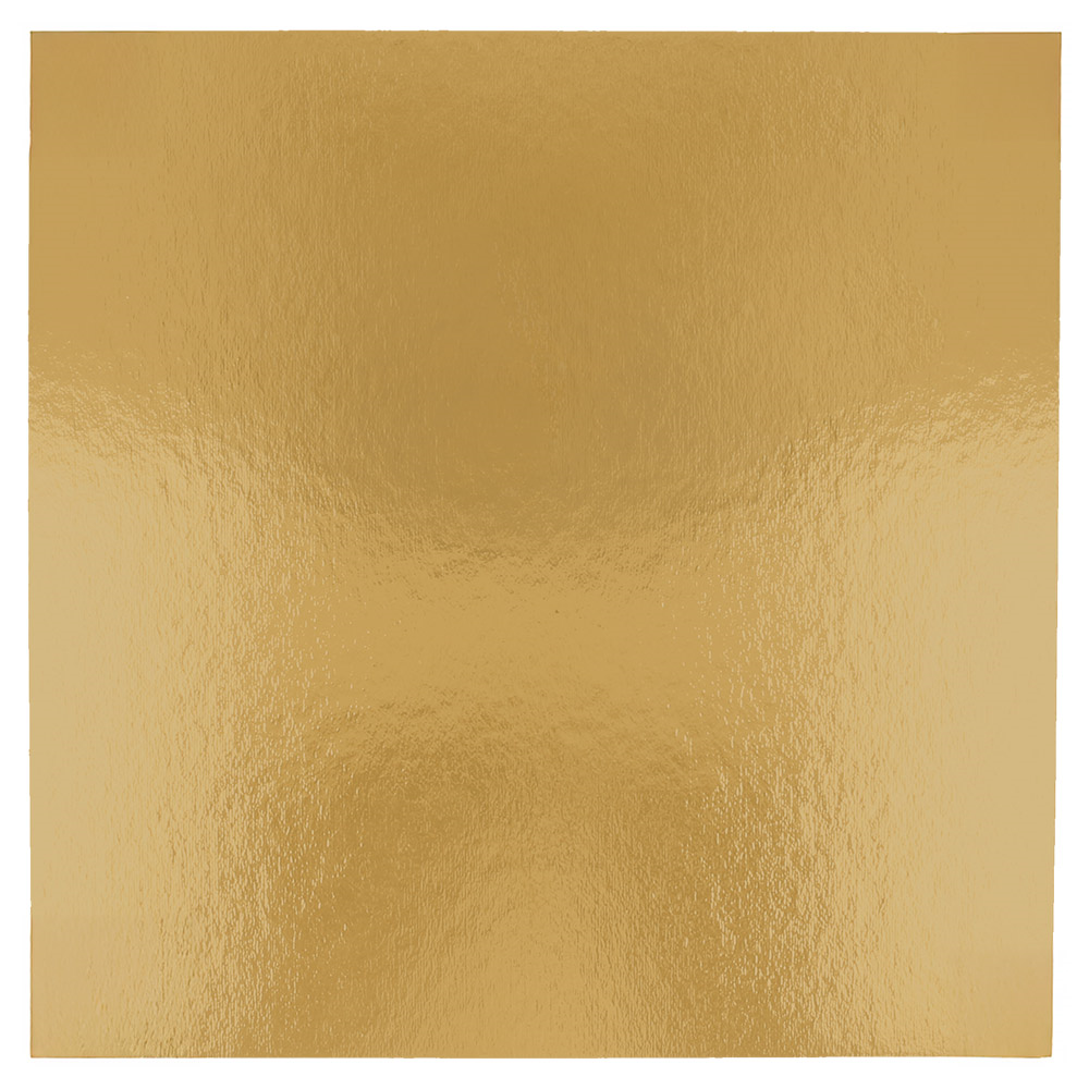 147.37-BASE PER TORTA DOPPIA FACCIA  950 G/M2 18x18 CM ORO NERO CARTONE (50 u.)