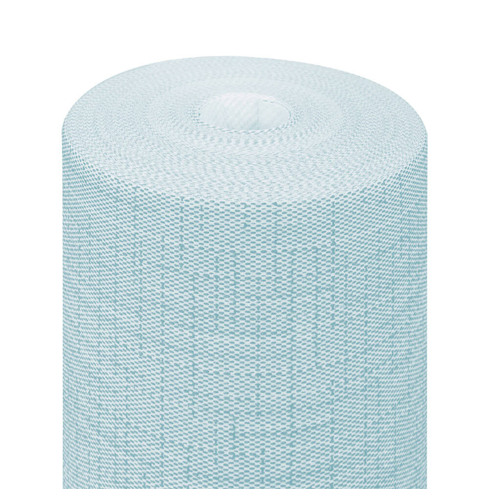 194.87-"TU E IO" PRE. 120CM (20 SER.) DRY COTTON 55 G/M2 0,40X24 M TURCHESE AIRLAID