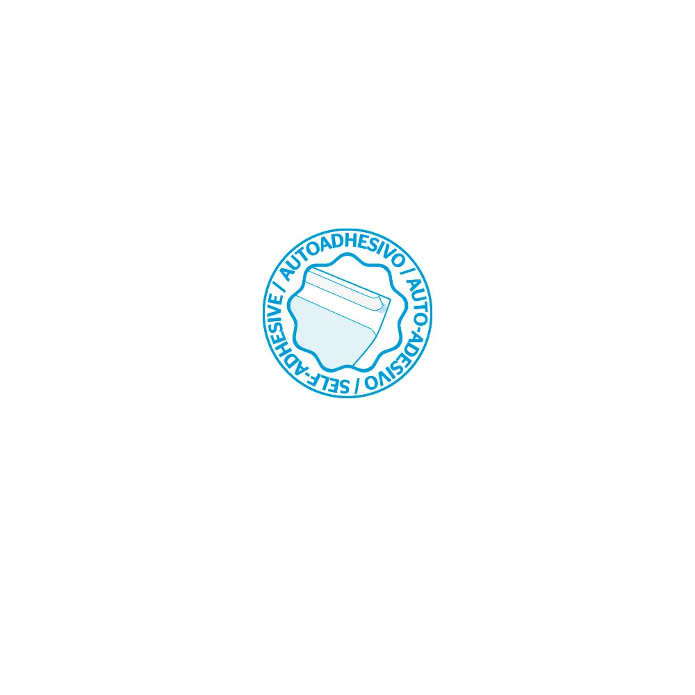 173.06-BUSTE CON FINESTRA AUTOADESIVE DELI PACK 30 G/M2 + 13 PP 28x22/20 CM BIANCO KRAFT (500 u.)