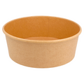 212.97-INSALATIERI 1300 ML - 43,3 oz 320 + 18 PE G/M2 Ø 18,4/16x6,6 CM NATURALE KRAFT (50 u.)