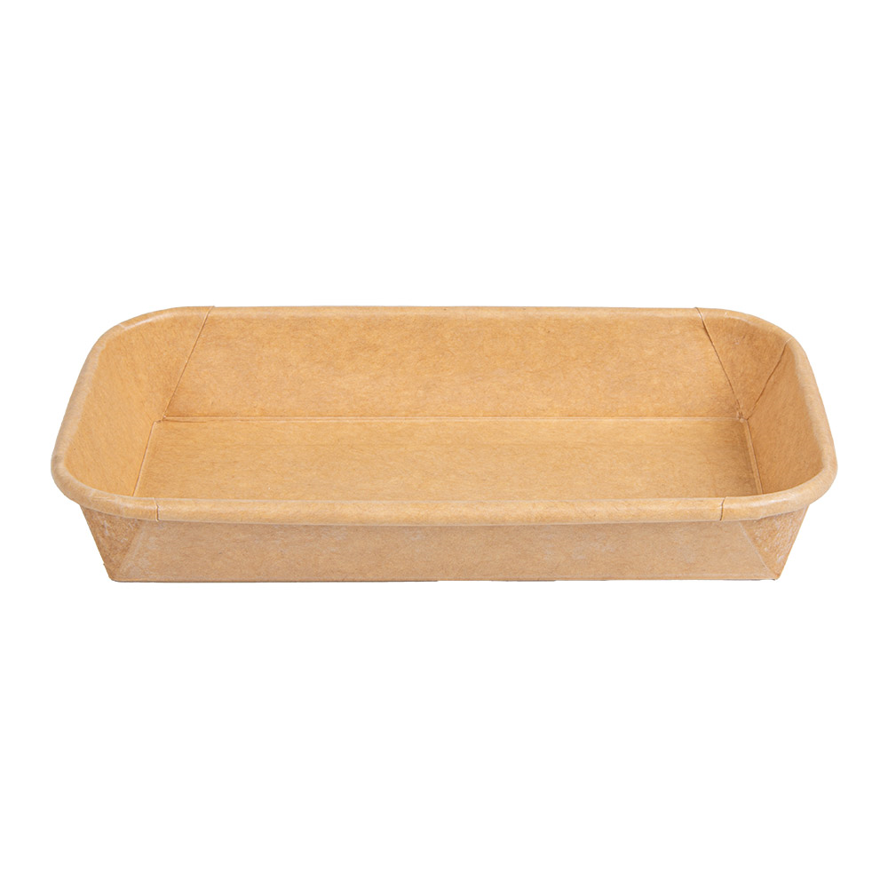 268.82-RECIPIENTI PER "SUSHI"  20PE + 280 +16PE G/M2 16x9,1x2,4 CM NATURALE KRAFT (50 u.)