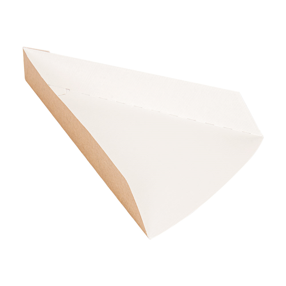 234.74-VASCHETTE TRIANGOLARE PIZZA 'THEPACK'  21x16,5x3,5 CM NATURALE CARTONE NANO-MICRO (200 u.)