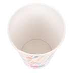 229.08-BICCHIERI BEVANDE CALDE 1 PARETE PAROLE 480 ML - 16 oz 280 + 18PE G/M2 Ø9/6x12,6 CM BIANCO CARTONE (50 u.)
