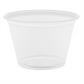 130.10-TERRINA PICCOLA  PER MICROONDE 75 ML Ø6,2x4,3 CM TRASPARENTE PP (125 u.)