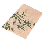 355.02-SACCHETTI CROISSANT 'FEEL GREEN'  32 G/M2 12+5x14 CM NATURALE KRAFT (500 u.)