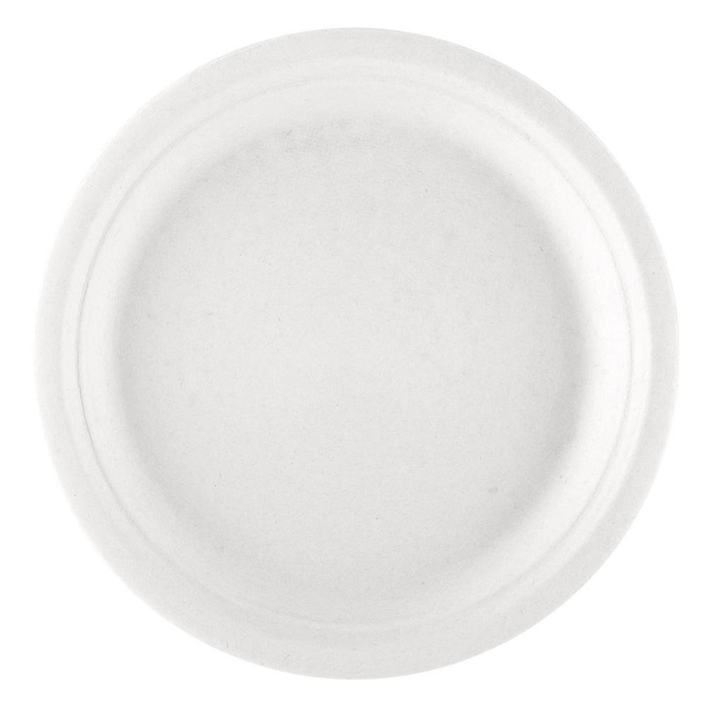 212.67-PIATTI 'BIONIC'  Ø 30x2,5 CM BIANCO BAGASSA (50 u.)