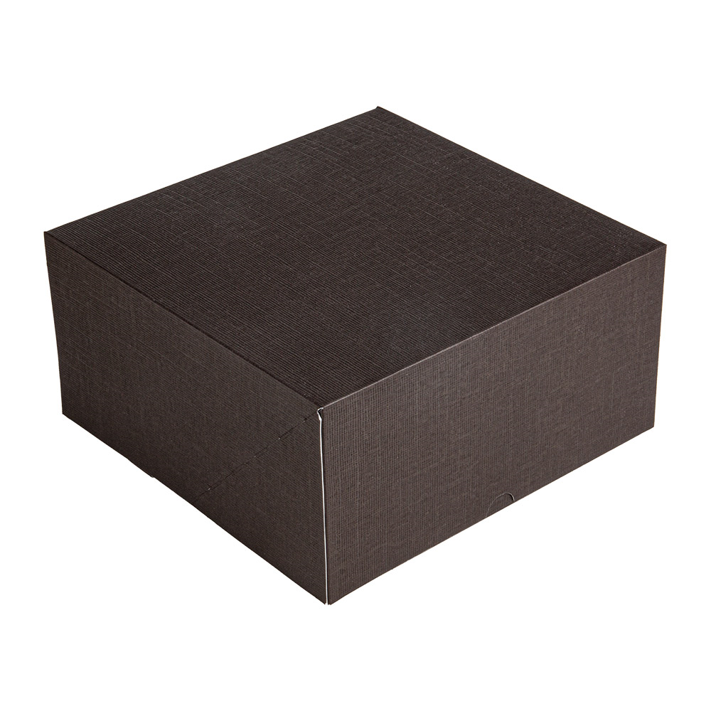 269.55-SCATOLE PER PASTICCERIA SENZA FINESTRA 'THEPACK'  24x24x12 CM CIOCCOLATO CARTONE NANO-MICRO (50 u.)