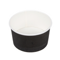 226.55-COPPETTE GELATI 180 ML 250 + 18PE G/M2 Ø 8,7x5,2 CM NERO CARTONE (50 u.)