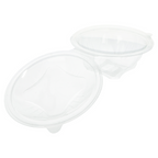 194.11-INSALATIERA CON COPERCHIO  750 ML Ø 14,8x9,7 CM TRASPARENTE RPET (100 u.)