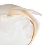 280.49-ANELLO DA FORNO CON CARTA 'WOOD' 150 ML Ø 8x3 CM NATURALE LEGNO (10 u.)