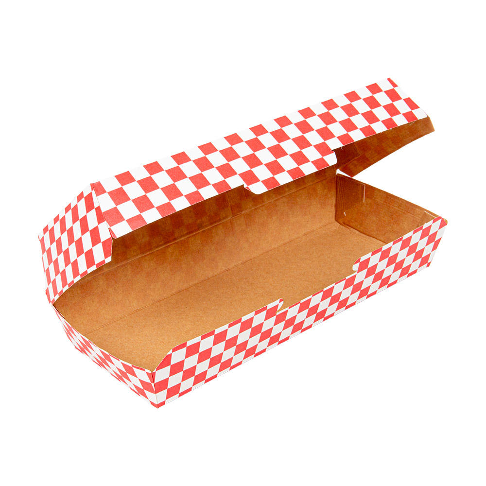 274.03-SCATOLE "PANINI" 'THEPACK' RED FITIPALDI  26,5x12,2x7 CM ROSSO/NATURALE CARTONE NANO-MICRO (50 u.)