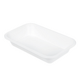 221.38-VASSOI 'BIONIC' 710 ML 21,5x14x3,7 CM BIANCO BAGASSA (50 u.)