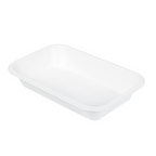 221.38-VASSOI 'BIONIC' 710 ML 21,5x14x3,7 CM BIANCO BAGASSA (50 u.)