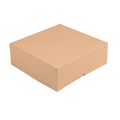 253.52-SCATOLE PER PASTICCERIA SENZA FINESTRA 'THEPACK'  28x28x10 CM NATURALE CARTONE NANO-MICRO (50 u.)