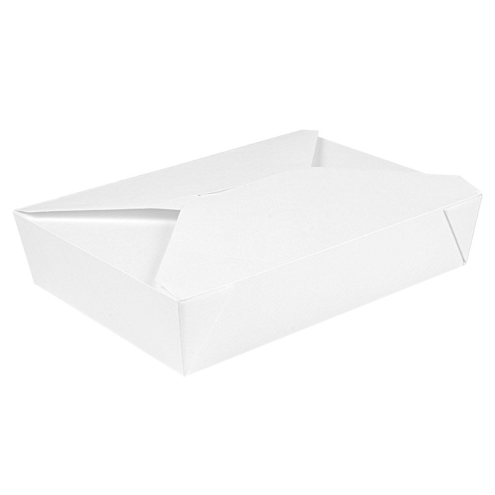 234.59-SCATOLE AMERICANE PER MICROONDE THEPACK 1470 ML 19,6x14x4,5 CM BIANCO CARTONE NANO-MICRO + PP (50 u.)