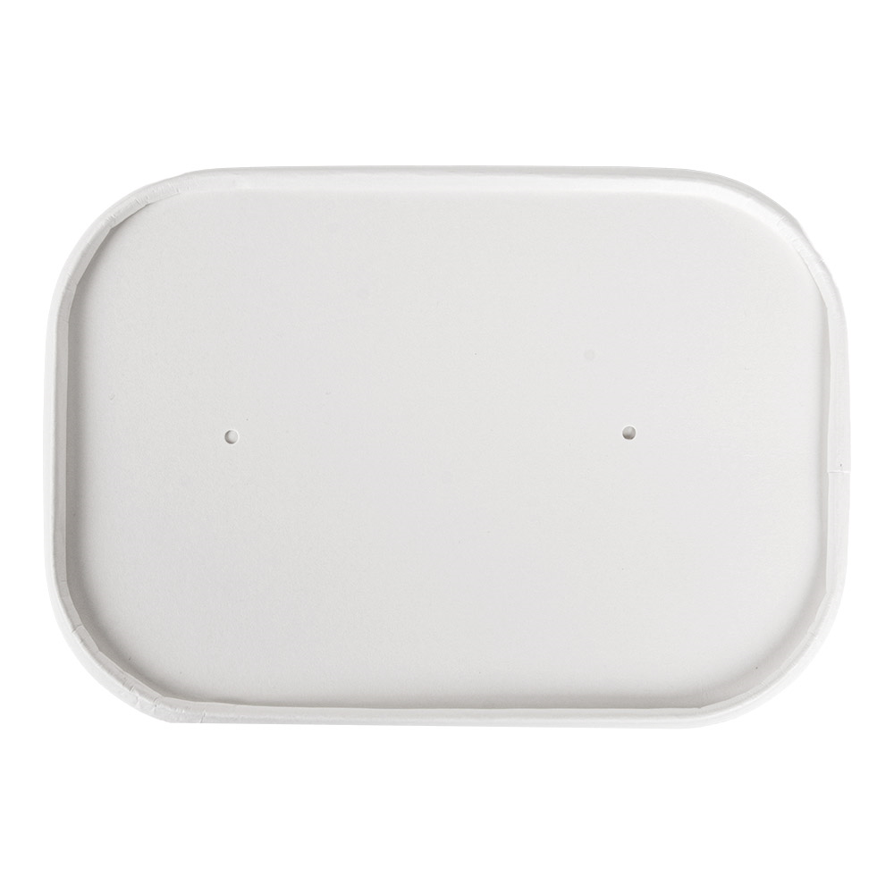 267.69-COPERCHIO PER CONTENITORI 266.26/27/28  320 + 30 PE G/M2 17,3x12,3x2 CM BIANCO KRAFT (50 u.)