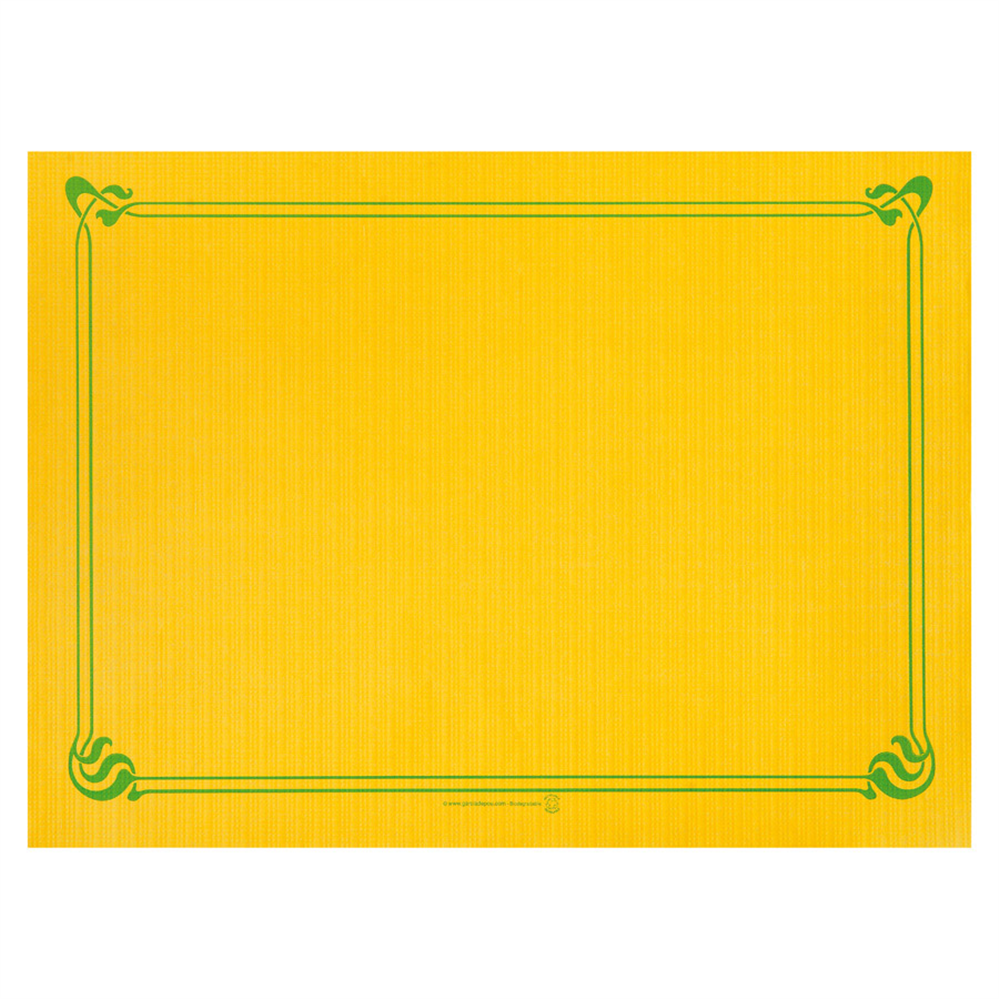 144.06-TOVAGLIETTE  48 G/M2 31x43 CM GIALLO SOLE CELLULOSA (500 u.)