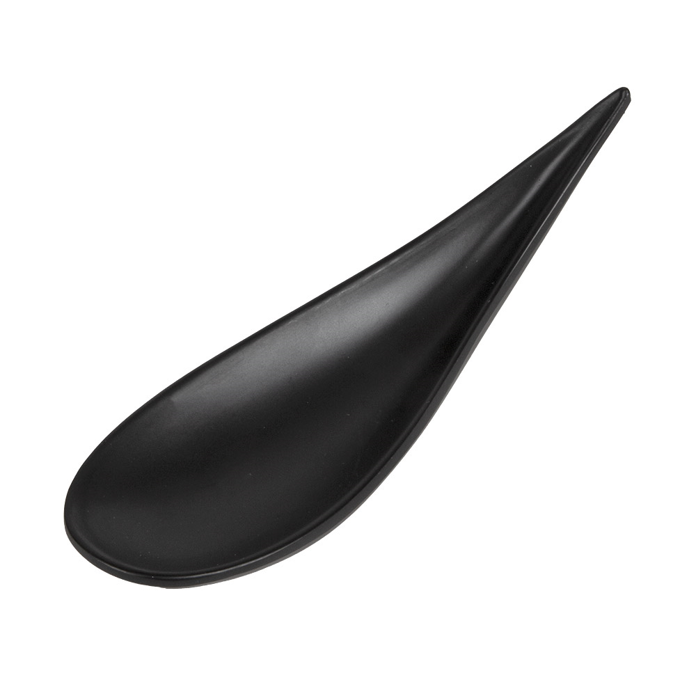 278.91-CUCCHIAINI PER ANTIPASTI ASAMI WARE  15,3x4,7x5 CM NERO MELAMINA (100 u.)