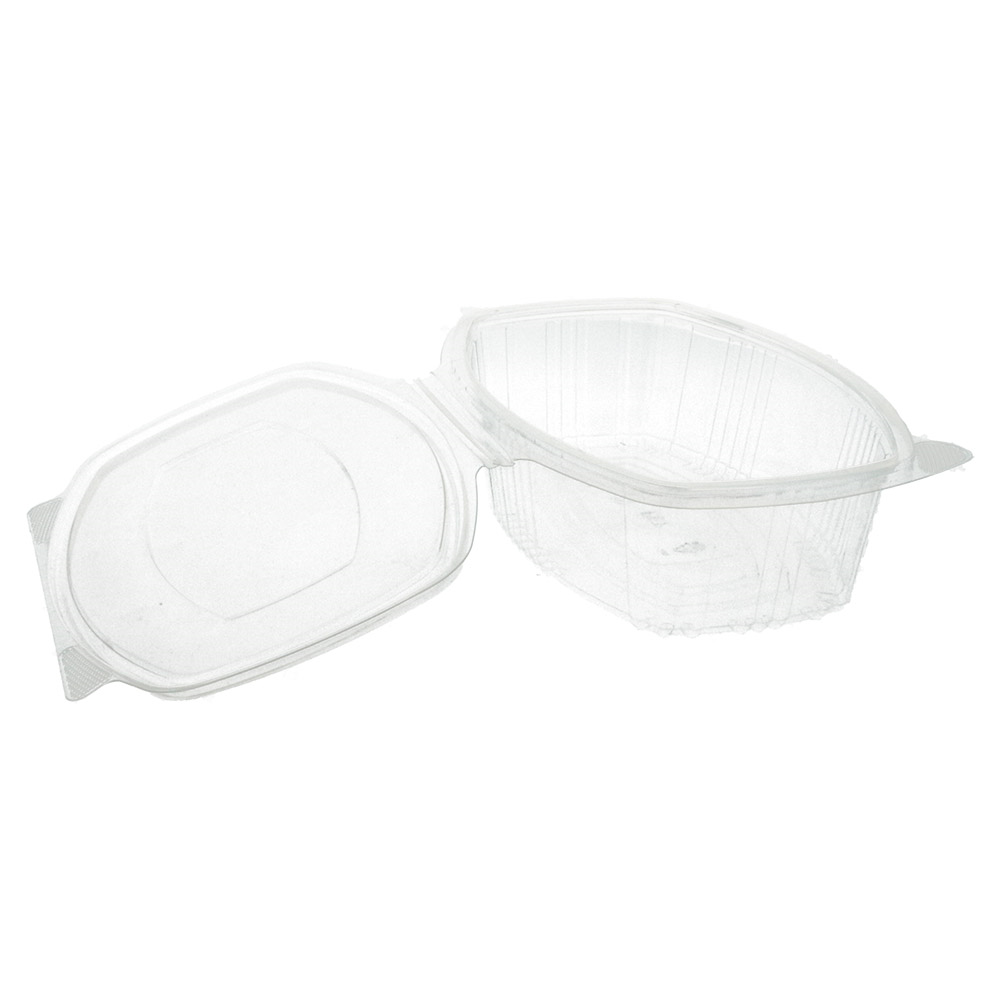 169.32-CONTENITORE CON COPERCHIO 750 ML 17,7x12,5x6,3 CM TRASPARENTE RPET (100 u.)