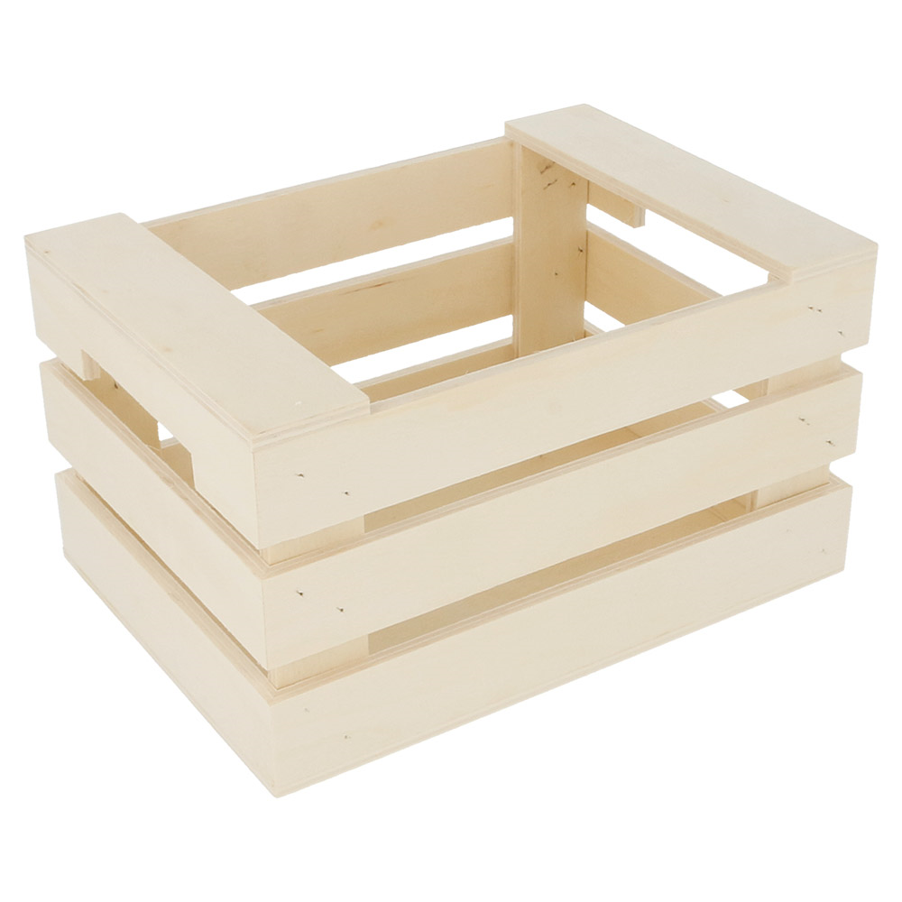 223.83-SCTOLA PER PRESENTAZIONE 'WOOD'  17x12x9 CM NATURALE LEGNO