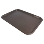 132.45-VASSOIO FAST FOOD   30,4x41,4x1,8 CM CIOCCOLATO PP