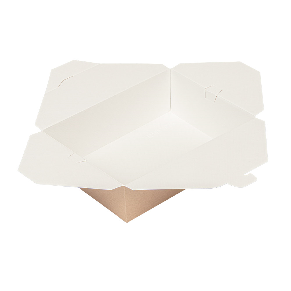234.63-SCATOLE AMERICANE PER MICROONDE 'THEPACK' 1980 ML 19,6x14x6,2 CM NATURALE CARTONE NANO-MICRO + PP (50 u.)
