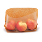 173.11-CONFEZIONI CON BASE E FINESTRA TURTLE PACK 50 G/M2 + 15 PP 27+4/4x15 CM NATURALE KRAFT (100 u.)