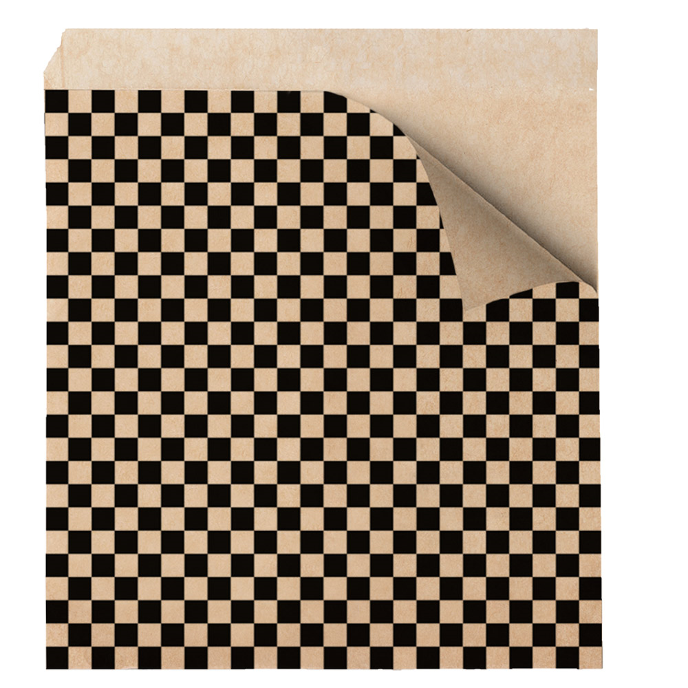 272.72PF-CARTA ANTI-GRASSO APERTA 2 LATI 'PFAS FREE' BLACK FITIPALDI 38 G/M2 13x14 CM NATURALE PERGAMANA ANTIGRASSI (1000 u.)