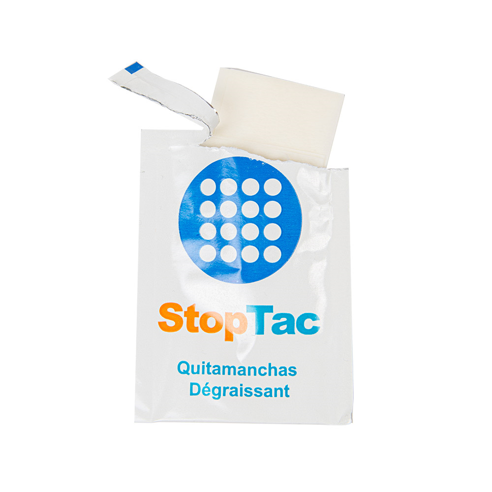 110.79-SALVIETTE "ELIMINAMACCHIE" STOPTAC  6x8 CM BIANCO CELLULOSA (500 u.)