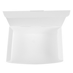 235.16-SCATOLE "LUNCH BOX" COPPERCHIO 'THEPACK' 1000 ML (32 oz) 20,5x14,6x5 CM BIANCO CARTONE NANO-MICRO (60 u.)